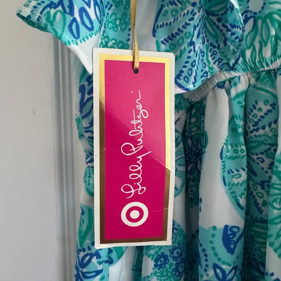Lilly Pulitzer for Target Blue and White Midi Dress - Picture 3 of 6
